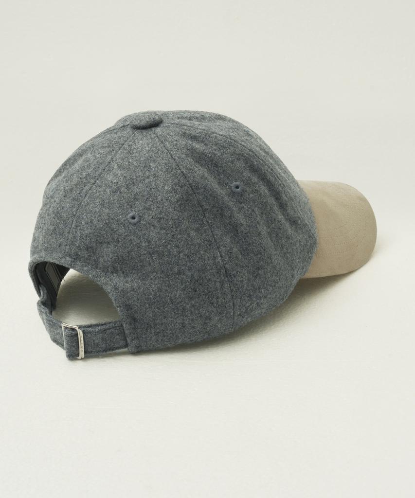 Seteo Wool Fox Suede Casual Ball Cap Beige