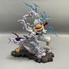 28cm One Piece Figure Sun God Gear 5 Nika Luffy Action Figure GK Thunderbolt Monkey D Luffy Model PVC Collectible Toy