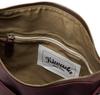 Kiwada Himeji Steer Pull-Up Finish Shoulder Bag, Wine Red, Made in Toyooka City, Hyogo Prefecture, the "Bag Mecca"
