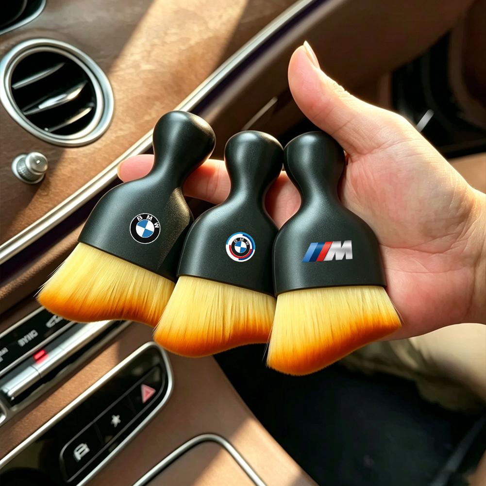 Car Interior Detailing Brush Multi-Functional for Vents Dashboard Touchscreen Cleaning Stickers For BMW G80 G06 G07 G42 G14 G15