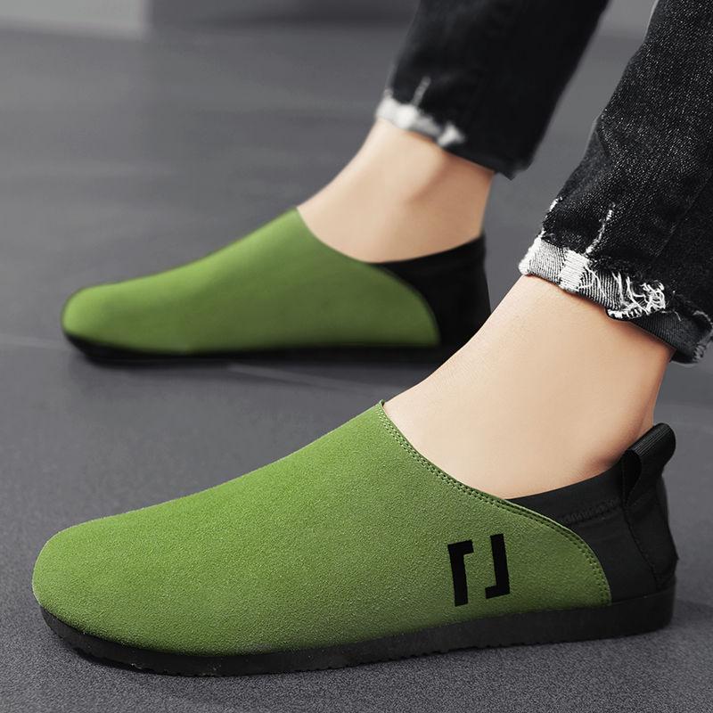 

Fashion Man Shoe Non Slip Splicing Colour Sneakers Slip-on Minimalist High Quality Fashion Trends 2025 Low Price Casual Shoes for Men 44
