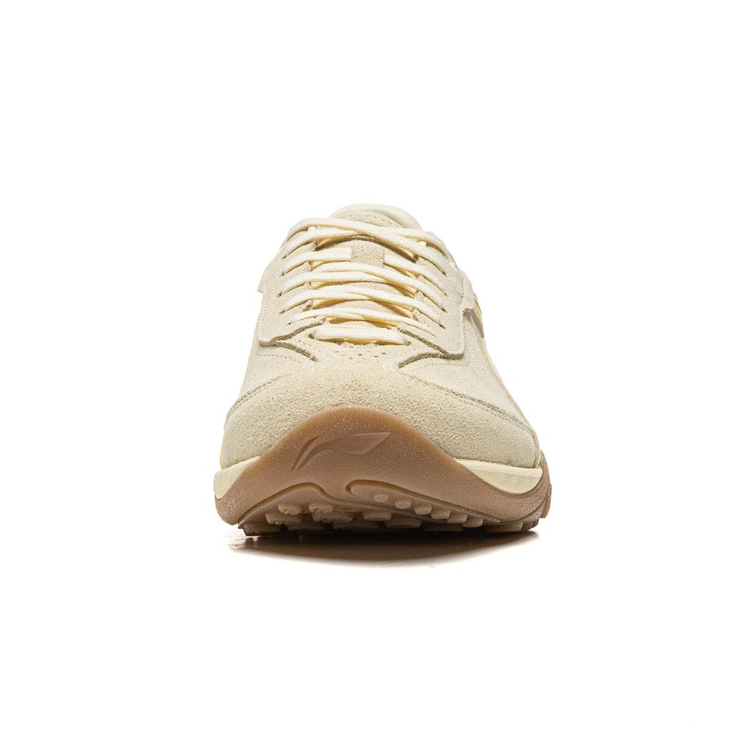 Li Ning Xingliu Abrasion Resistant, Lightweight, Balanced Low Top Casual Shoes Unisex Vanilla Yellow AGCW002-7