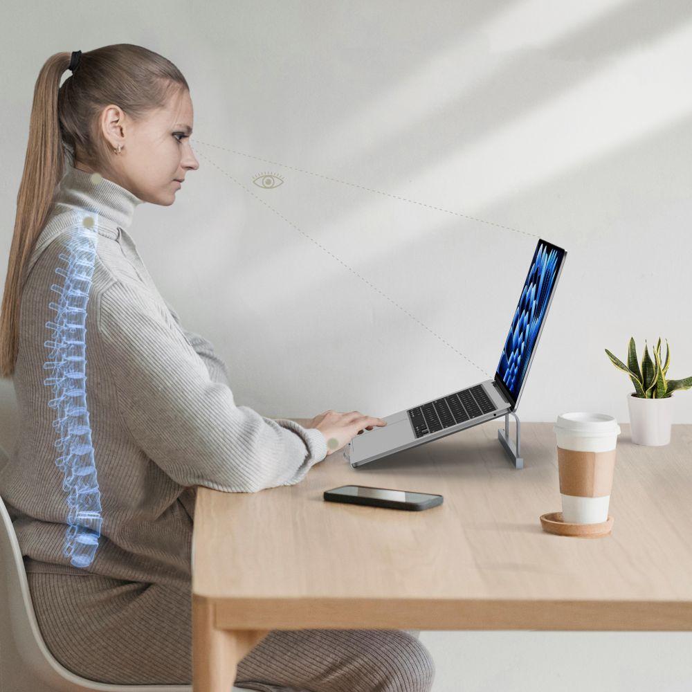 Tech-Protect Uls100 Universal Laptop Stand Grey