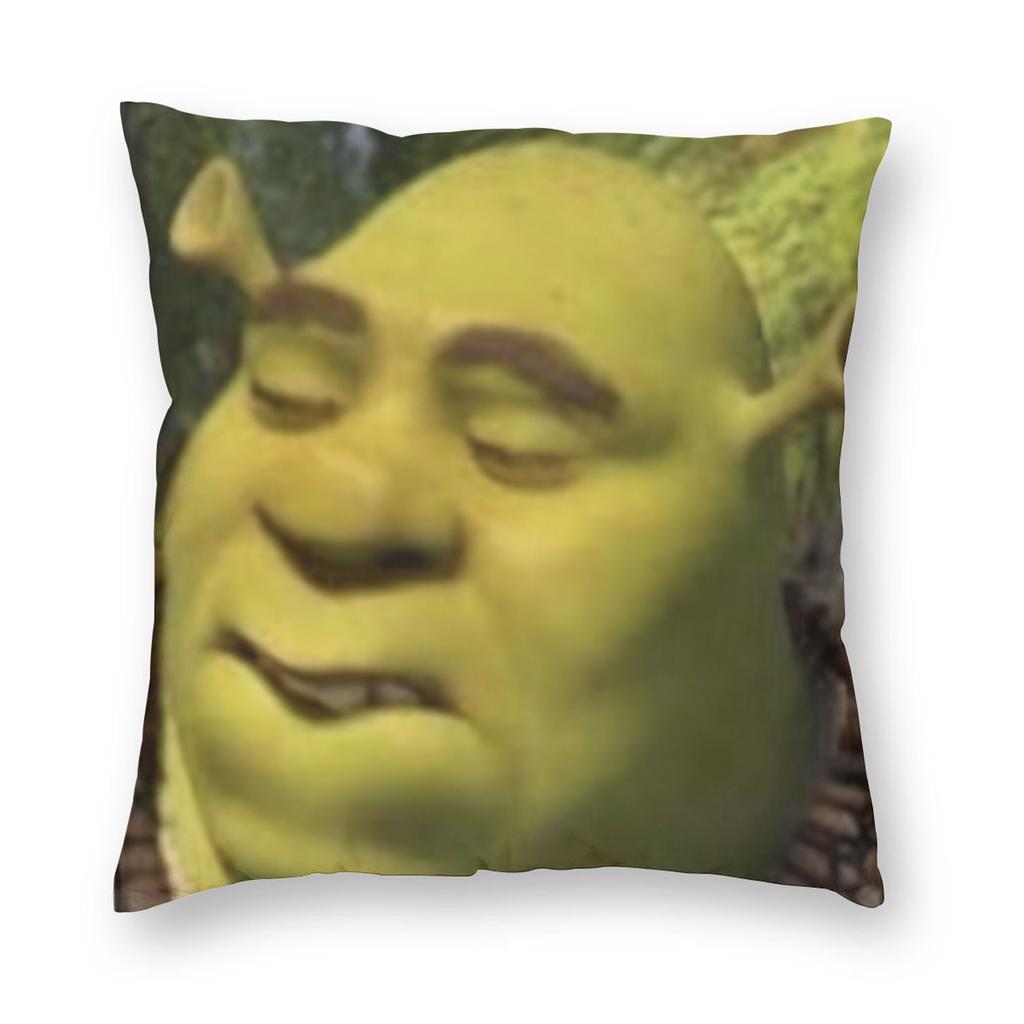 Cartoon Monster Shreks Pillowcase Printed Polyester Cushion Cover Decoration Throw Pillow Case Cover Home Zipper 40X40Cm