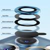 Stereometric Ultra-thin Anti-scratch Lens Phone Rear Protector Cell Phone Glass Lens Tempered Cover Film for iPhone