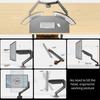 Adjustable Desktop Monitor Bracket 13-32 Inch Screens 360 Rotation Bracket Robotic Arm Floating Screen Effect Gas Spring Arm