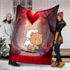 Bubu and Dudu1 printed throw blanket—lightweight,soft,warm;versatile blanket for all seasons—perfect as &air-conditioning throw,nap blanket