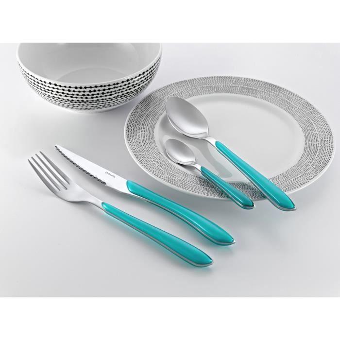 Amefa set de coutellerie 24 pcs eclat turquoise