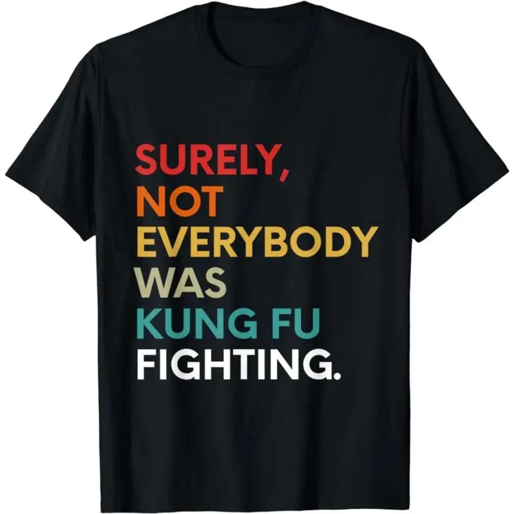 Stile Unisex Camicie Per Donna Uomo Classico Magliette A Maniche Corte Karate Taekwondo Ragazza Donna Karate Kick Tshirt