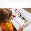 Wooden children's Montessori early education multifunctional LED switch light music box enlightenment puzzle toy