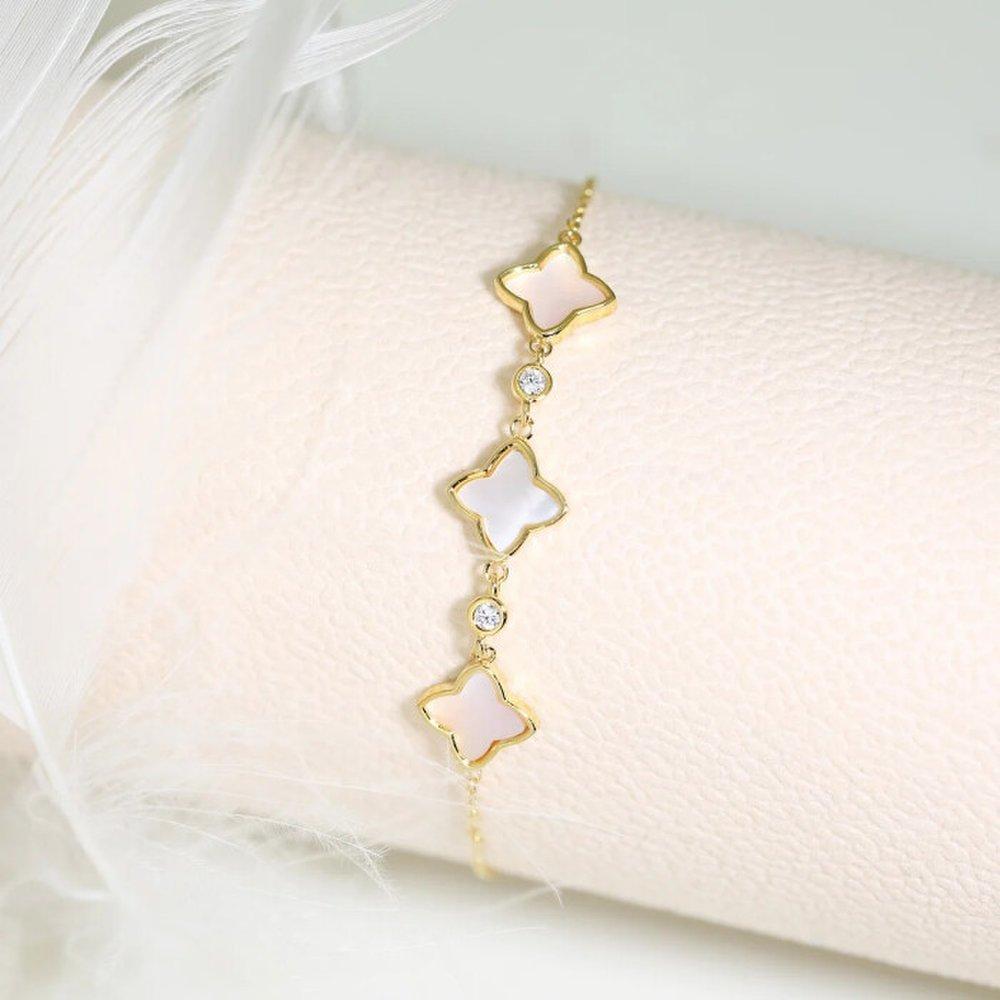 

Liz Tara / Sterling Silver Serena Lucky Bracelet [Custom Made]