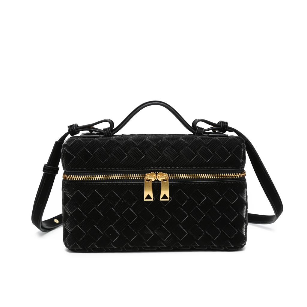 2026 New Fashionable Hand Woven Lunch Box Bag