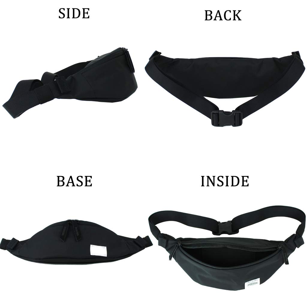 Porter Girl Mousse Waist Bag Black (S) 751-18182