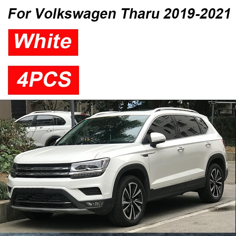 Painted For VW Volkswagen Tharu Accessories - 4PCS Front Mudguard Splash Guard Rear Muds Fenders Wheels Car Accessories