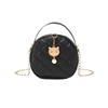 Women's bag new trendy fashion mini small bag women's chain bag one shoulder crossbody small round bag women