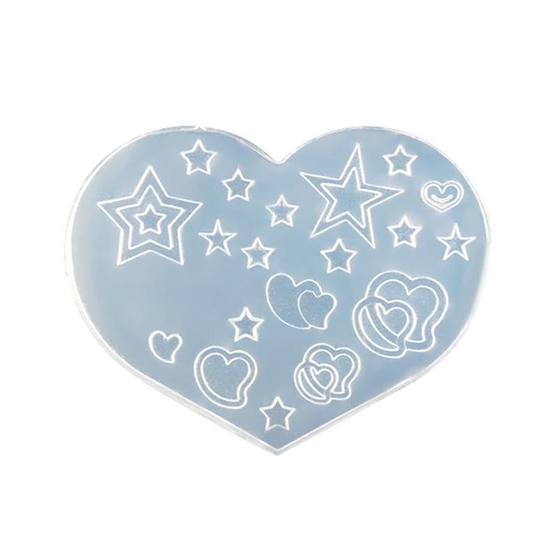 Silicone Nail Art Handicrafts Moulds DIY Nail Tools Accessories Nail Carving Molds Silicone Material for Nail Decoration