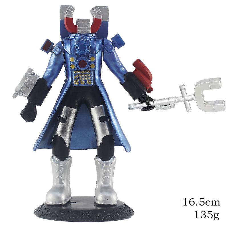 

Аниме Skibidi Toilet Man Titan Clockman Фигурка Игрушка для детей Взрослый подарок на день рождения Фигурка Коллекция Кукла