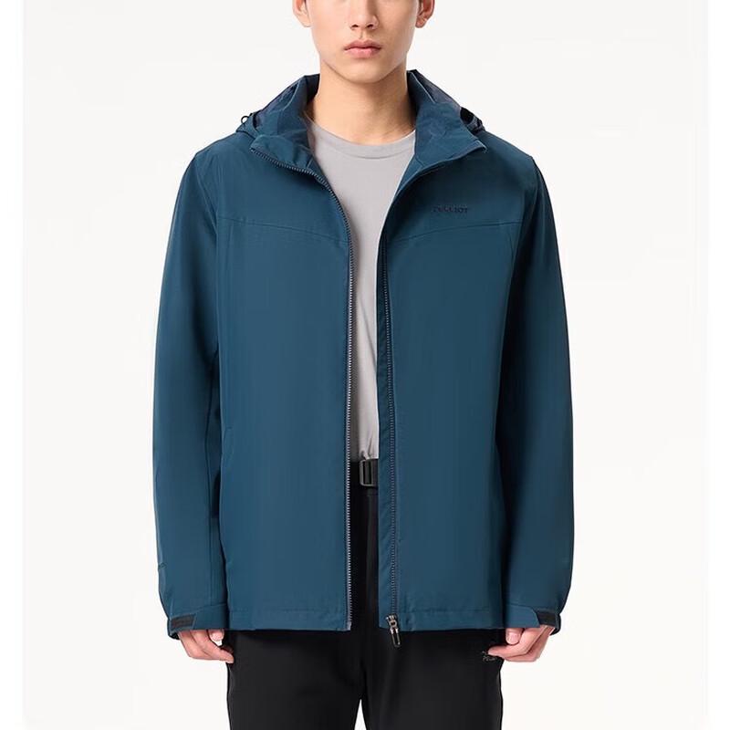 Pelliot Men's Windproof Rain-Resistant Hooded Hiking Jacket