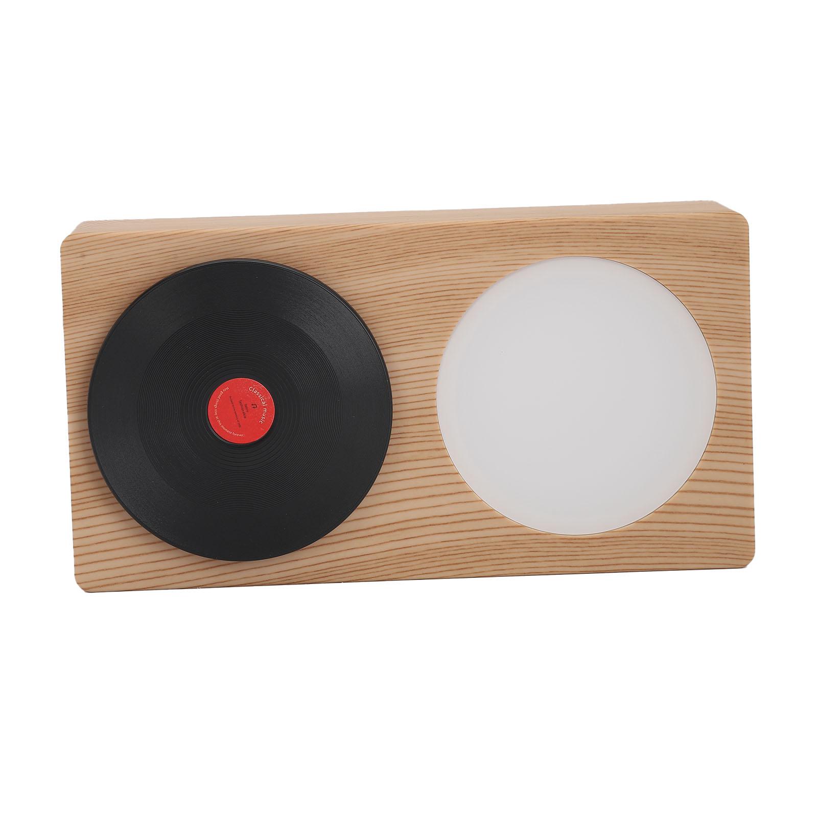 

Bluetooth-динамик Премиальное качество звука Стильный небольшой размер Винтажный проигрыватель пластинок Динамик с ночной подсветкой