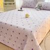Thickened Milk Velvet Bed Cover for Autumn and Winter, Warm Cotton Bed Sheet with Velvet Mattress, Tatami Bedding