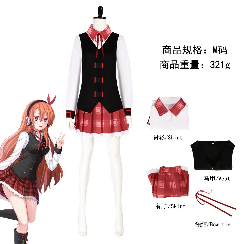 Anime Akame Ga Kill Cosplay Chelsea Cosplay Costuem Jk Dress Vest Chelsea Cosplay Women Halloween Roleplay Costume For Woman