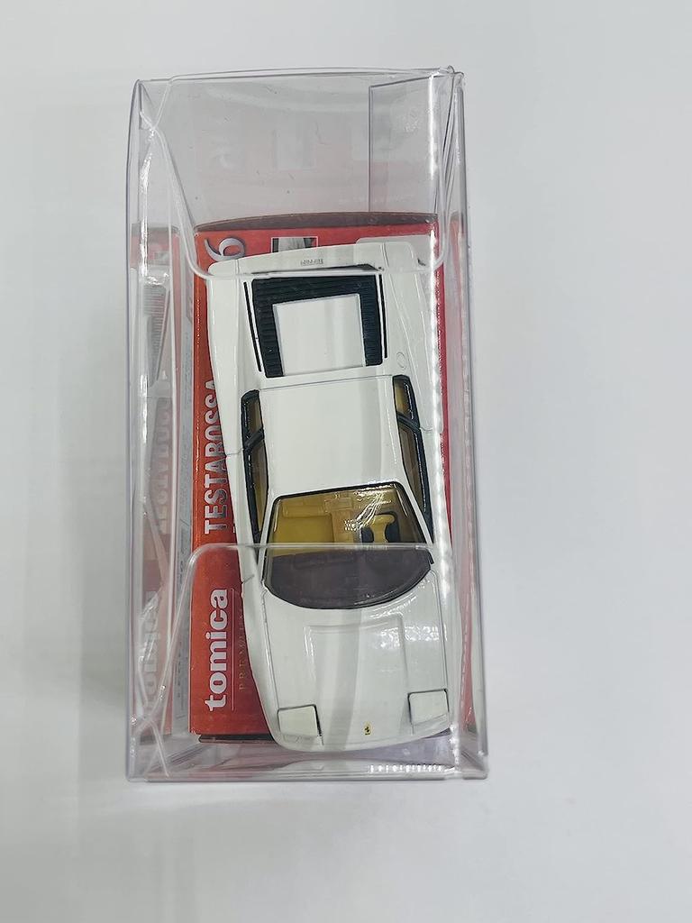Premium Tomica Clear Fits 2 Compatible with Tomica 50th Anniversary Display Case 2-Tier Case, Tomicas, Models, (15 Cases) AS-CKS-MD15