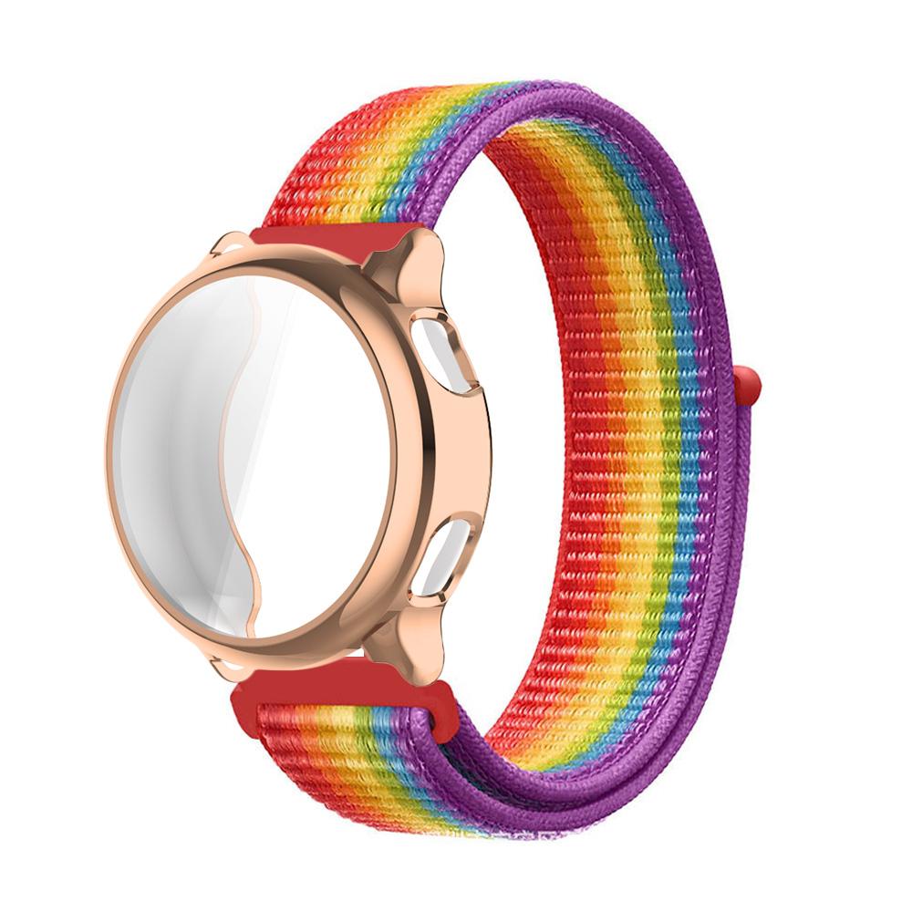 Nylonarmband für Garmin Vivoactive 6 Active6 Schutzhülle + Uhrenarmband Ersatzband