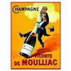 French Champagne Retro Vintage Metal Tin Signs Posters Plate Wall Decor for Home Bars Cafe Man Cave Clubs Retro Posters Plaqu