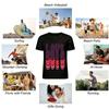 Funny Pork Belly Pattern LOVE Graphic Casual Loose Fit Tee Pure cotton T-shirt