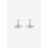 [Vivienne Westwood] Women's Mini Bath Relief Silver Earrings 62020025 P116