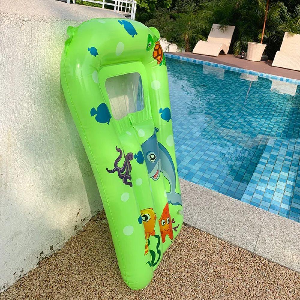 Inflatable Water Floating Hammock Surfboard Inflatable Kids Swimming Ring  Surfing
