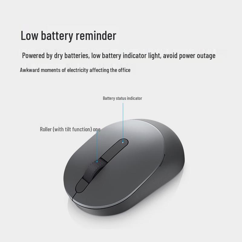 Dell MS3320W Wireless Symmetrical Mouse