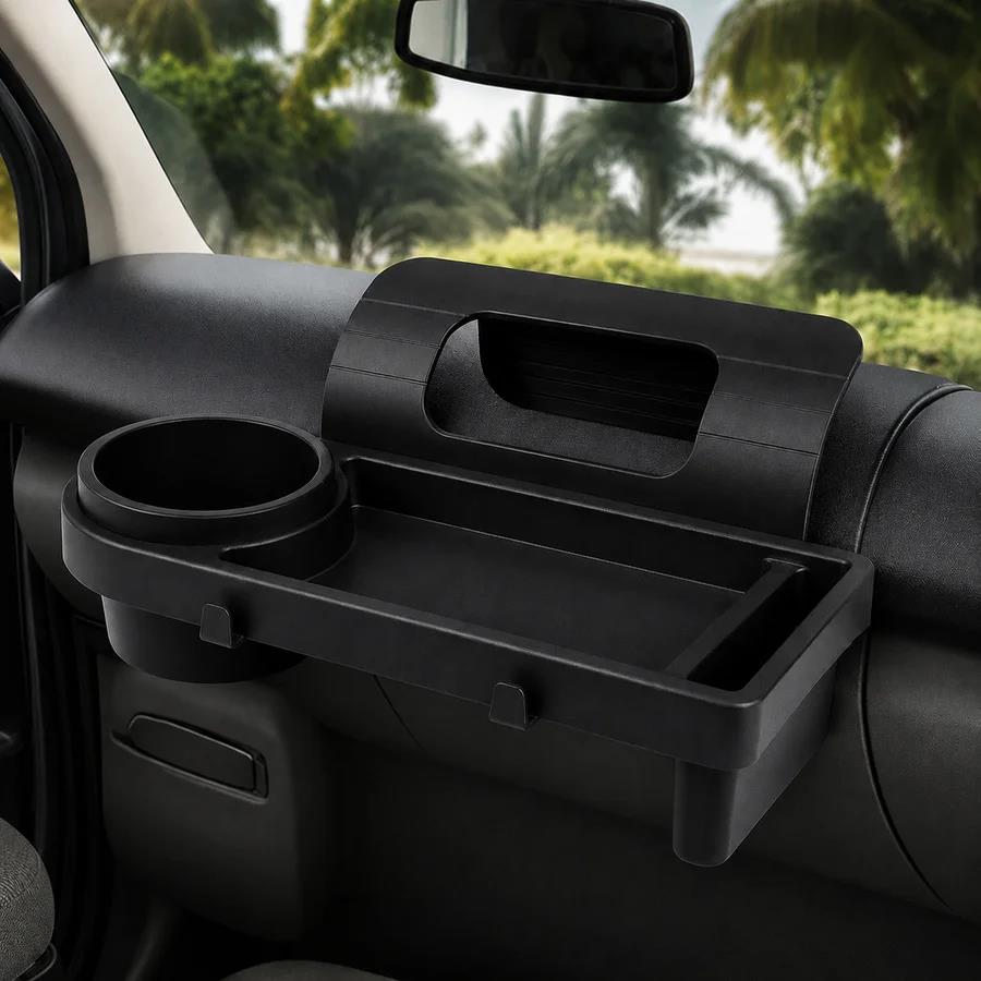 Cup Holder Car Window Storage Rack Cup Holder Phone Holder Side Door Organizer Tray Auto Interior Accessories Cup Holders 5
