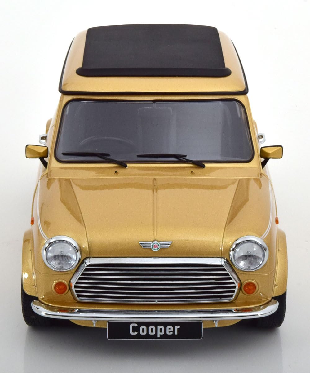 KK Scale Mini Cooper Sunroof Gold Metallic Drive Finished Product