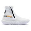 Li Ning Anti-5 High-Top Basketball Shoes Men Sneakers Standard-White ABFR009-3