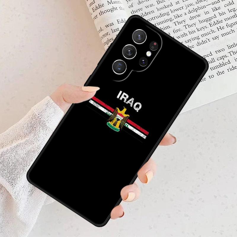 Iraq Flag Phone Case For Samsung Galaxy S25 S23 S30 S8 S21 S20 FE S24 S22 Note 10 20 S8 Plus lite Ultra