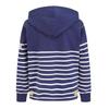 Lazy Jacks Girls Contrast Striped Hoodie