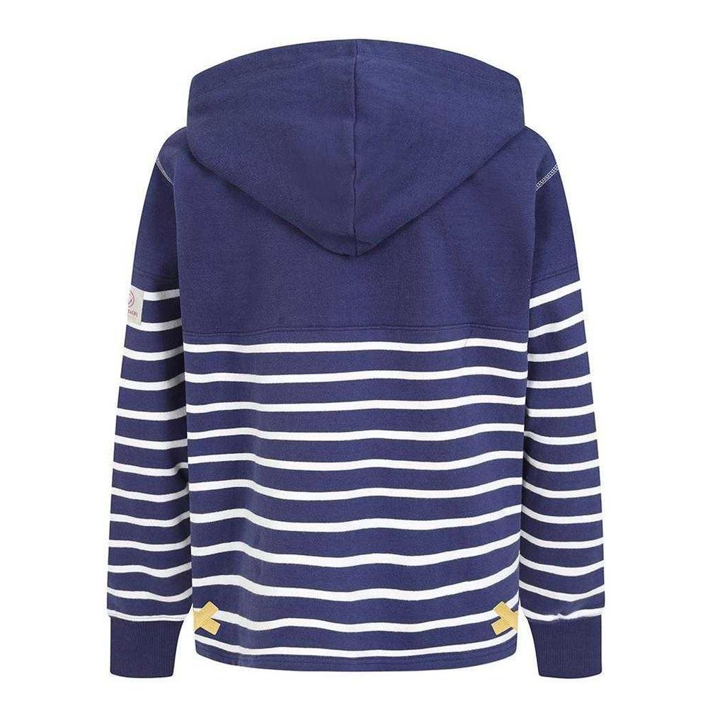 Lazy Jacks Girls Contrast Striped Hoodie
