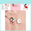 Adorable Cartoon Sheep Brooch Metal Badge For Cute Fashionable Accessory