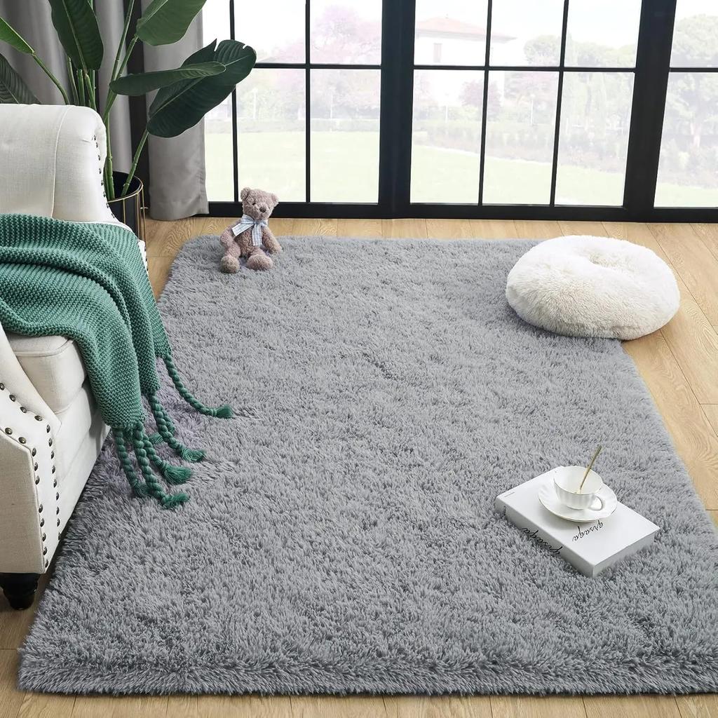 Modern Minimalist Plush Carpet For Soft Bedroom, Living Room, Indoor Floor Mat, Home Decoration, Children's Room Carpet