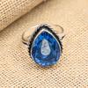 Beautiful Tanzanite Gemstone Handmade 925 Sterling Silver Ring Jewelry