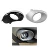 Fog Lights for Mitsubishi Outlander 2013 2014 2015 Led Fog Light Headlight Fog Lamp Cover Grill Bezel Silver Black Frame