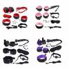 19pcs Adult Toys Fun Bed Game Fetish Restraints Play Set Binding Games Toys For Couple