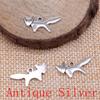 Tiger Lion Wolf Fox Charms Pendant For Bracelet Necklace Jewelry Making Craft Findings