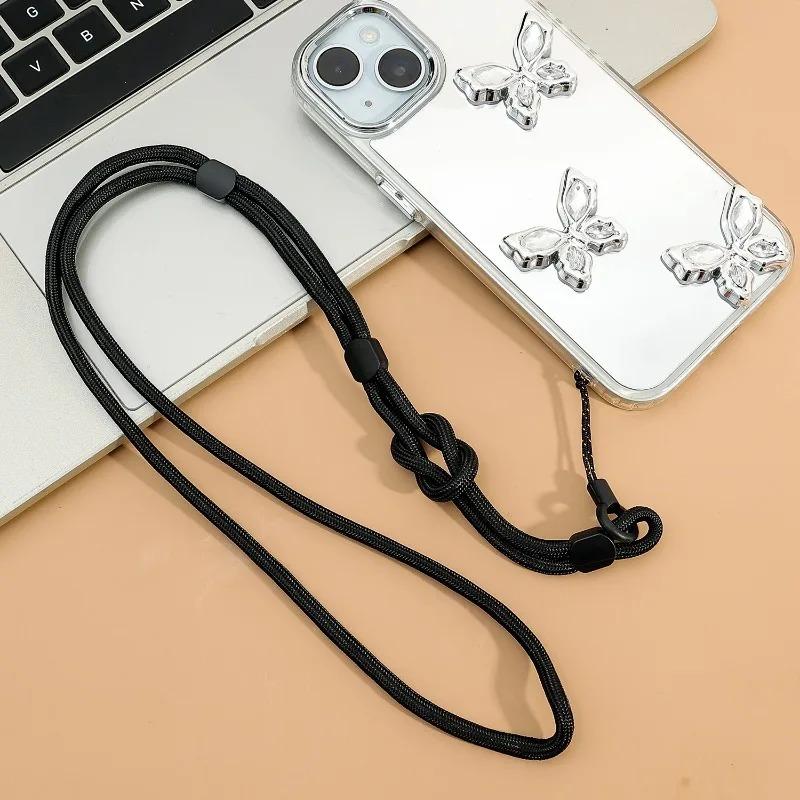 Detachable Phone Lanyard Neck Strap Fashion Anti-Lost Wrist Lanyard for Card Holders Universal Mobile Phone Hanging Cord Ropes