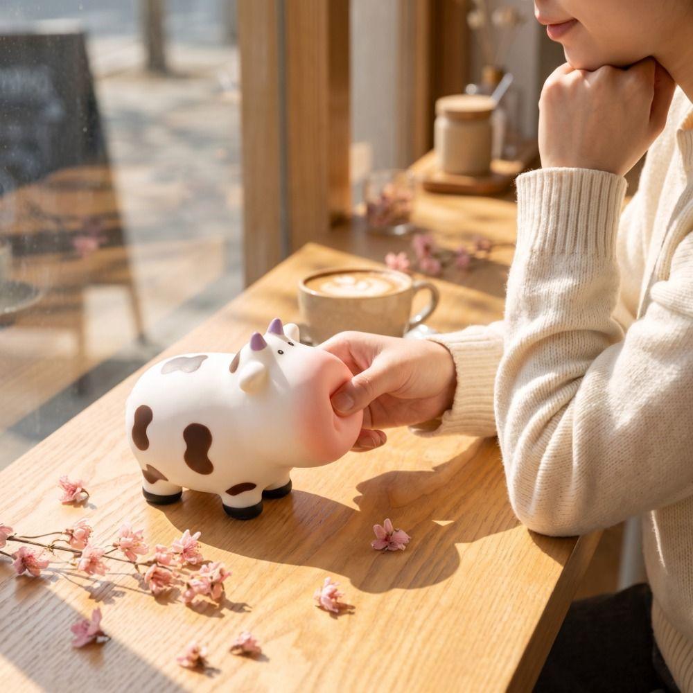 Simulation COW Squeeze Toys Super Soft Slow Rising Squeeze Toy COW Slow Rebound Toy  Children Toys