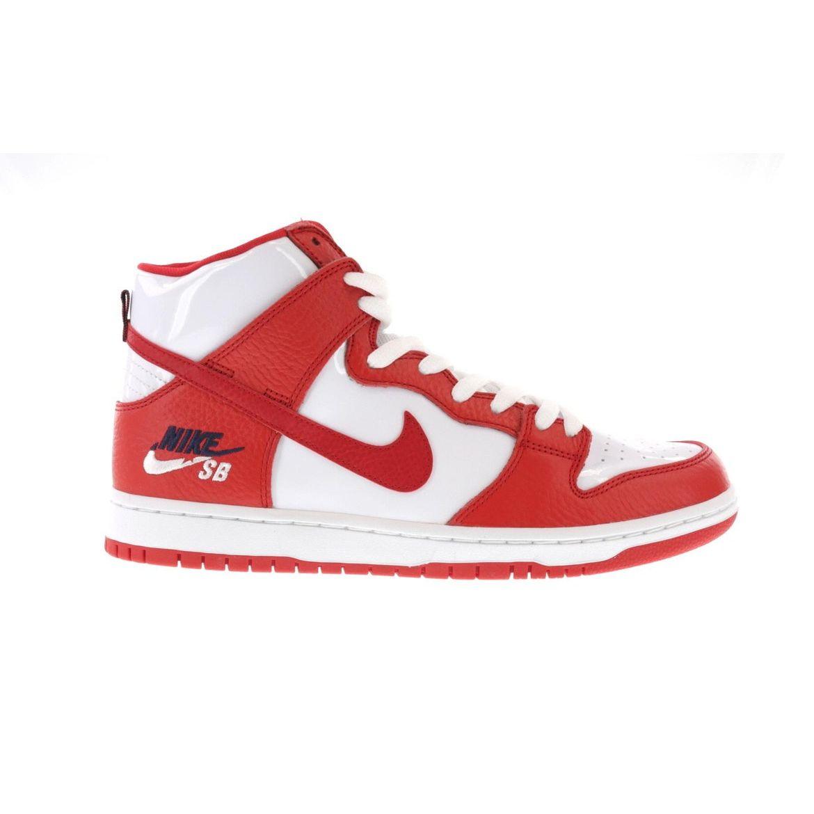 

Кроссовки унисекс Nike SB Dunk High Pro Dream Team Red University-Red 854851-661