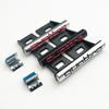3D Black Car Logo Quattro Emblem Front Grille Badge Rear Trunk Sticker For A1 A2 A3 A4 A5 A6 A7 A8 Q2 Q3 Q5 Q7 S3 S4 S5 S7