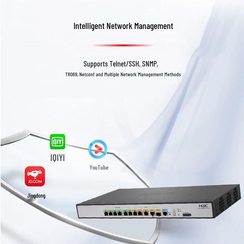 Router Gigabit H3C MSR830-10HI-GL a 10 Porte (Versione NC)