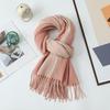 Women's Double-sided Wool Cashmere Scarf Shawl: New High-end Autumn/Winter 2026 Style